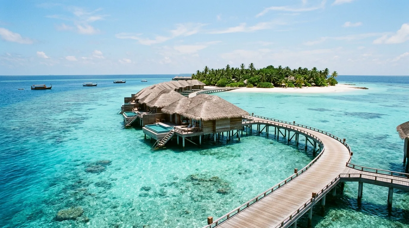 Séjour tout compris aux Maldives gagné lors d'un jeu concours voyage